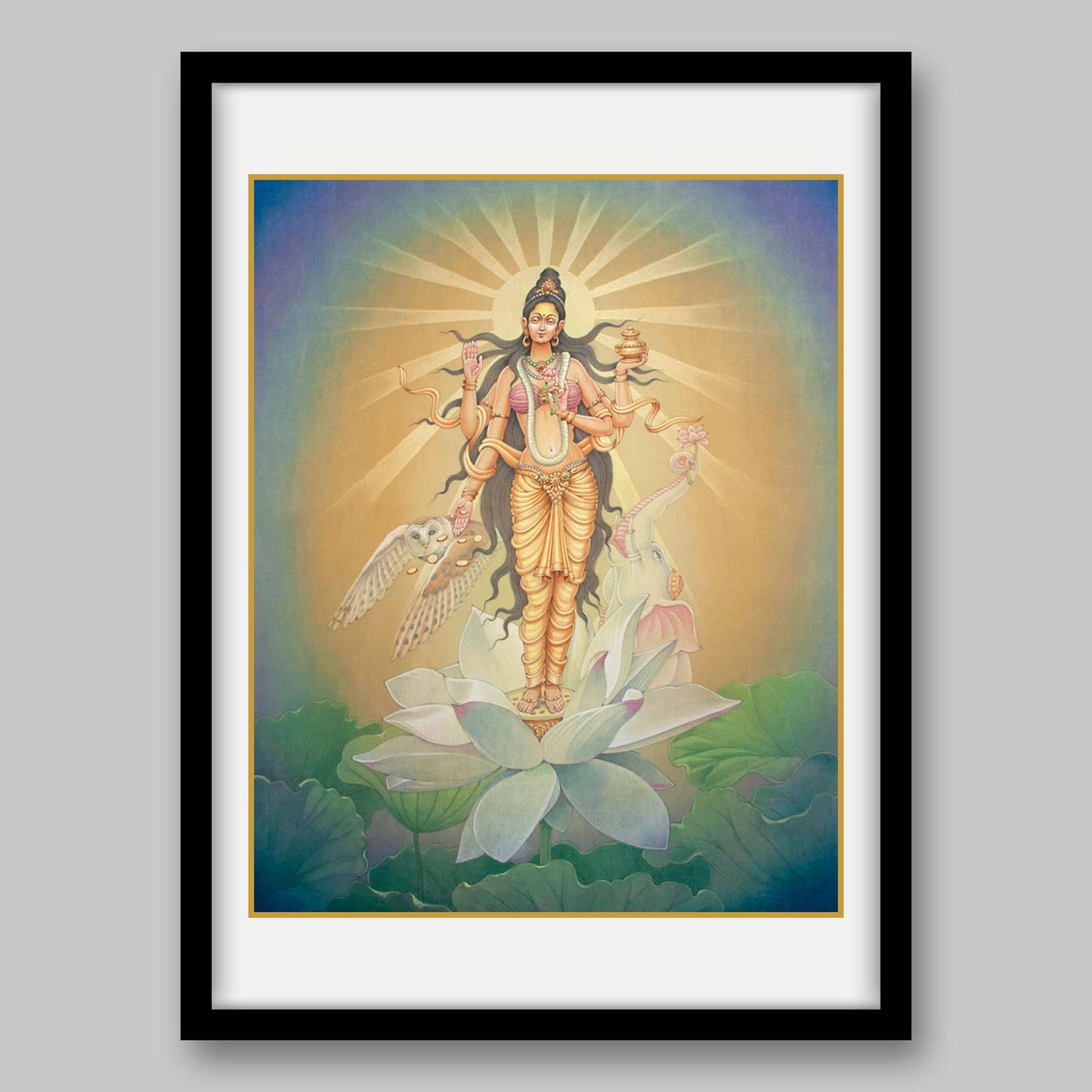 Lakshmi - High Quality Print of Artwork by Pieter Weltevrede