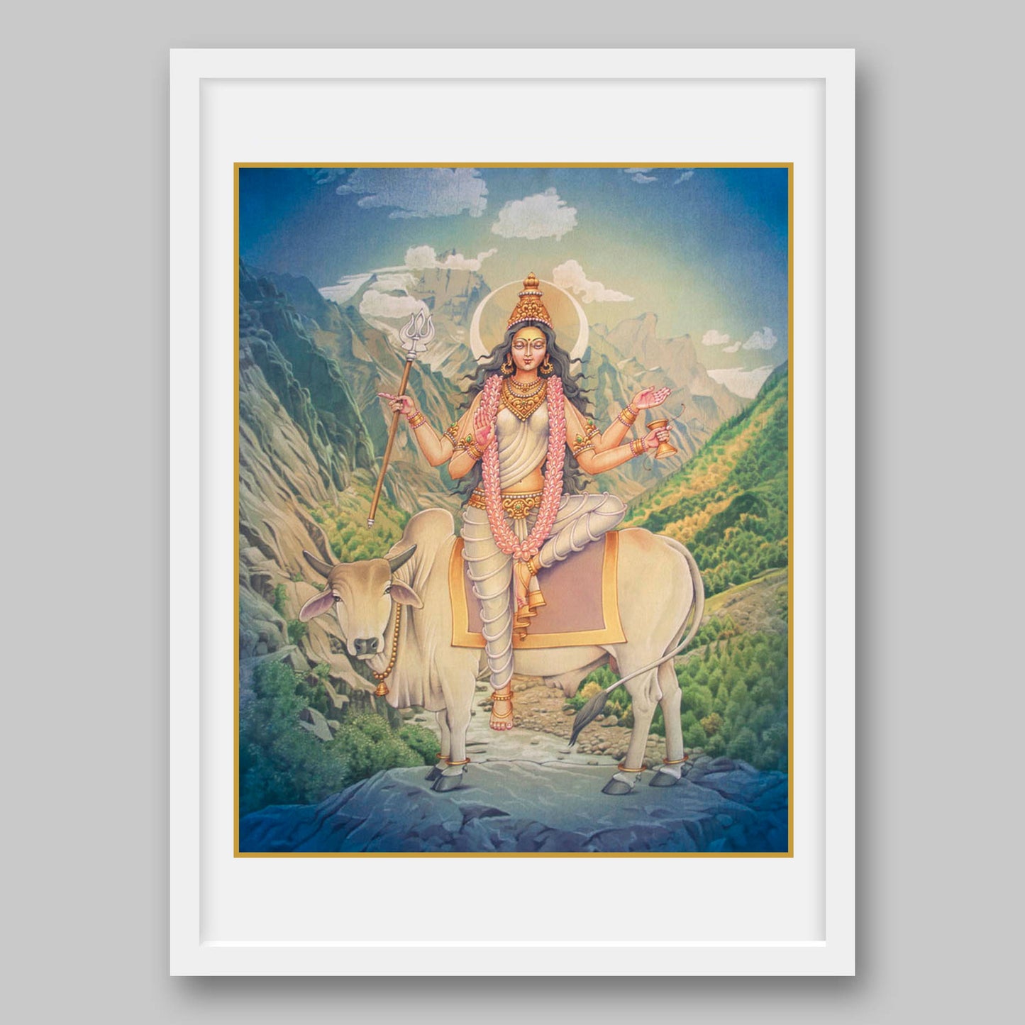 Maha Gauri - High Quality Print of Artwork by Pieter Weltevrede