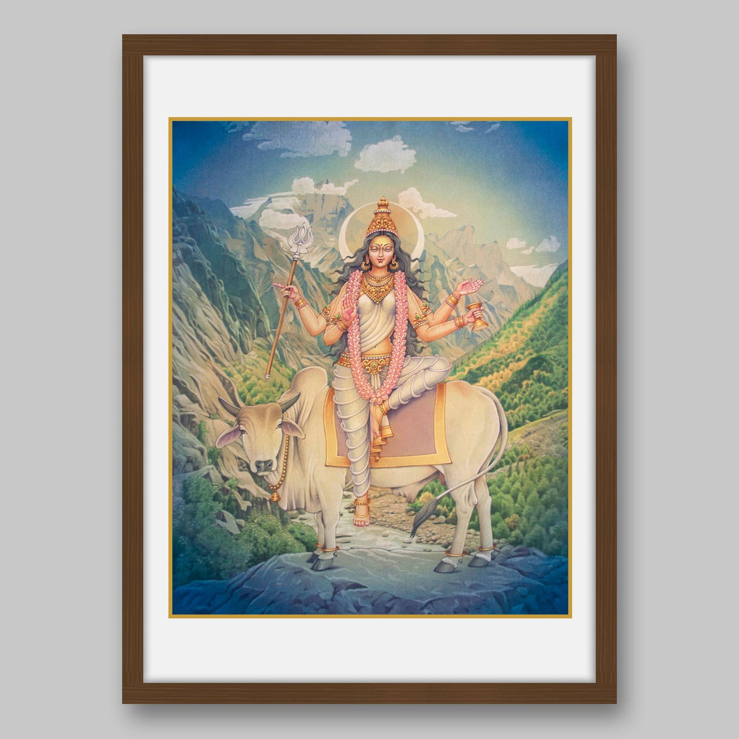 Maha Gauri - High Quality Print of Artwork by Pieter Weltevrede