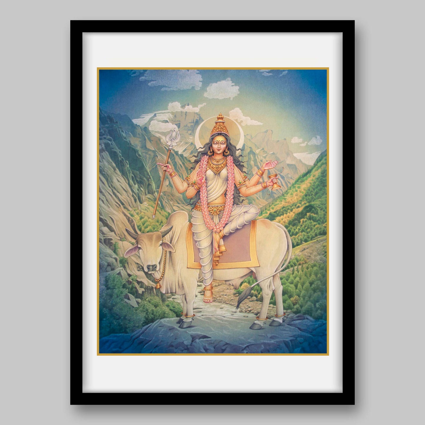 Maha Gauri - High Quality Print of Artwork by Pieter Weltevrede
