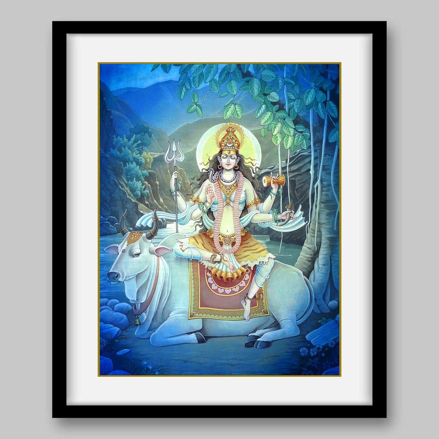 Maha Gauri - High Quality Print of Artwork by Pieter Weltevrede