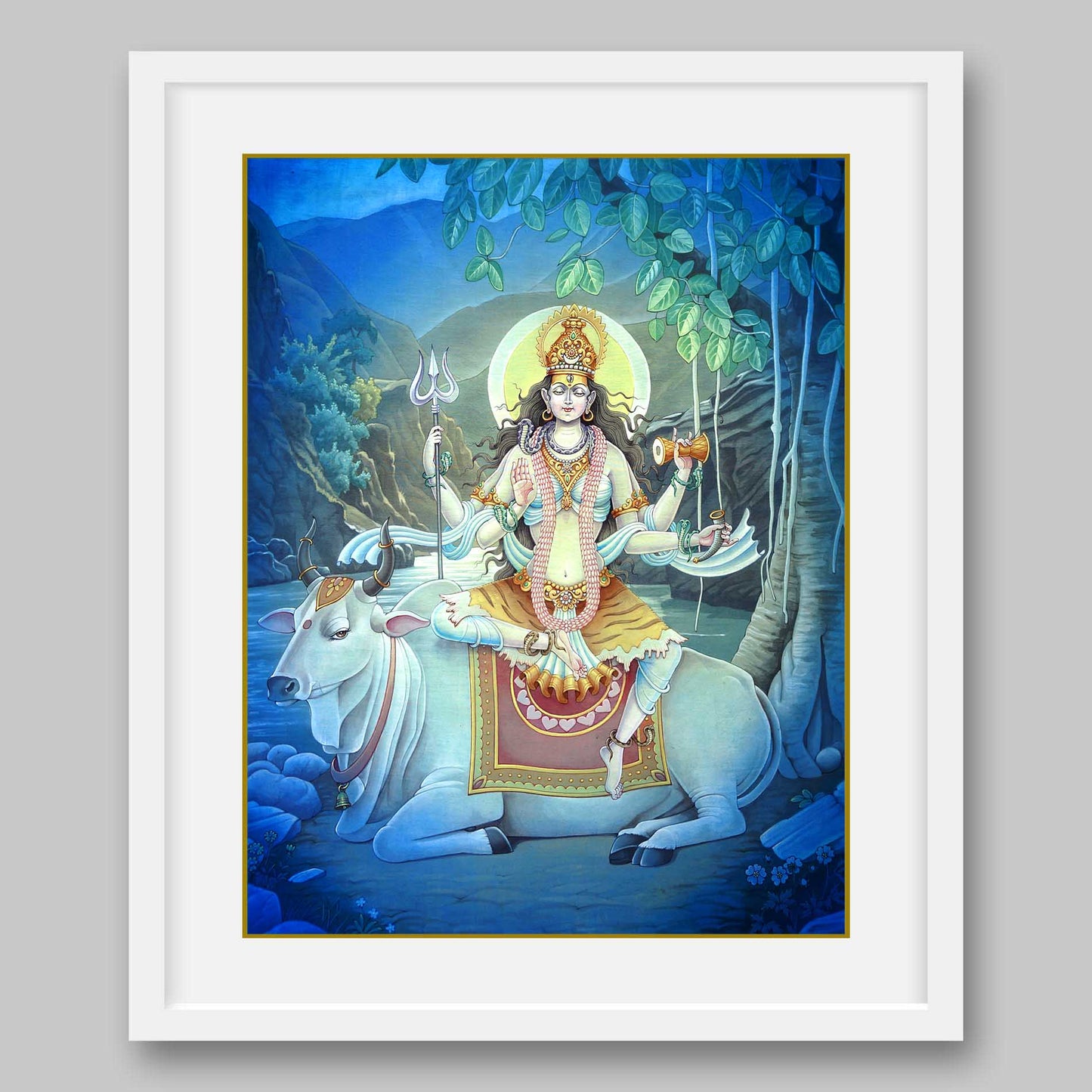 Maha Gauri - High Quality Print of Artwork by Pieter Weltevrede