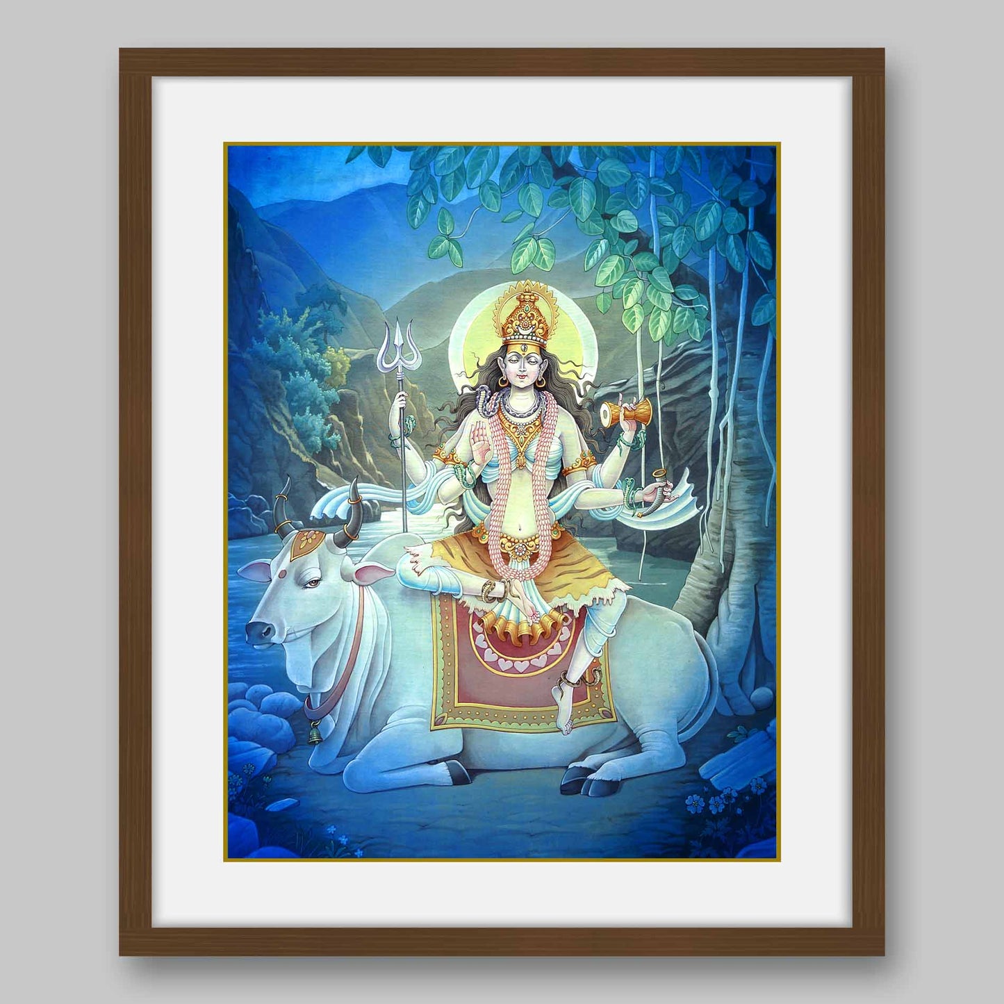 Maha Gauri - High Quality Print of Artwork by Pieter Weltevrede