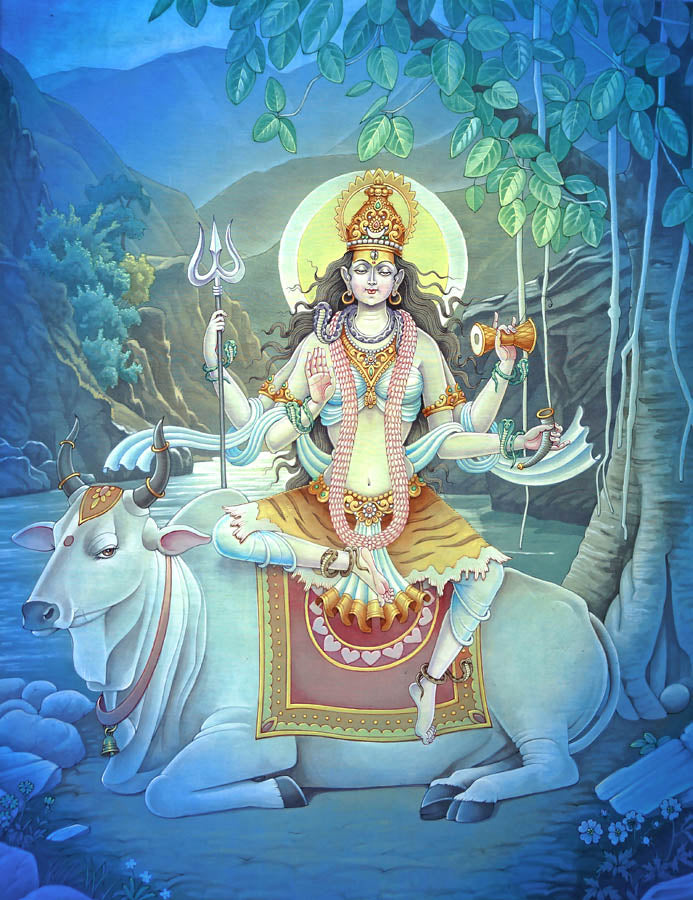 Maha Gauri - High Quality Print of Artwork by Pieter Weltevrede