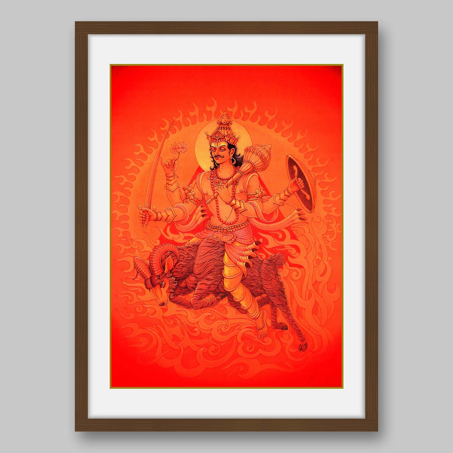 Mangal - High Quality Print of Artwork by Pieter Weltevrede - Home Decor - Sagar World