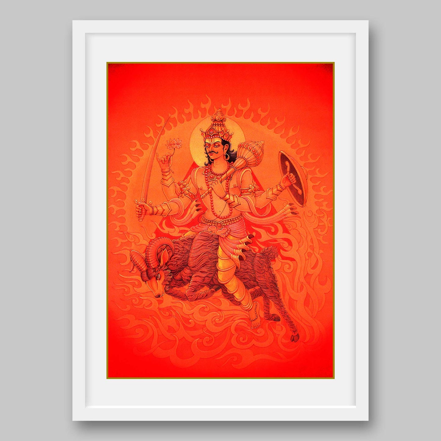 Mangal - High Quality Print of Artwork by Pieter Weltevrede - Home Decor - Sagar World