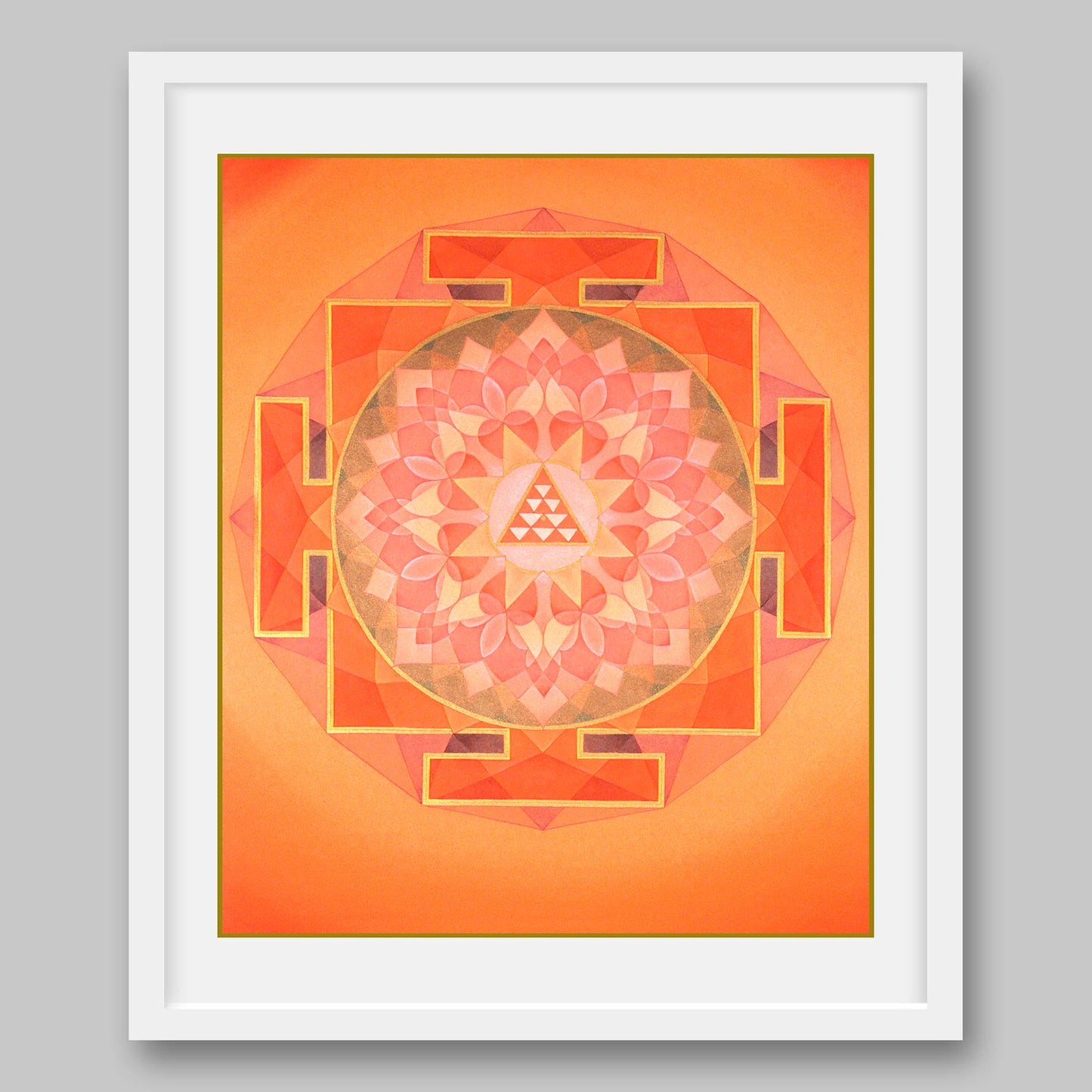 Mars Yantra - High Quality Print of Artwork by Pieter Weltevrede - Home Decor - Sagar World