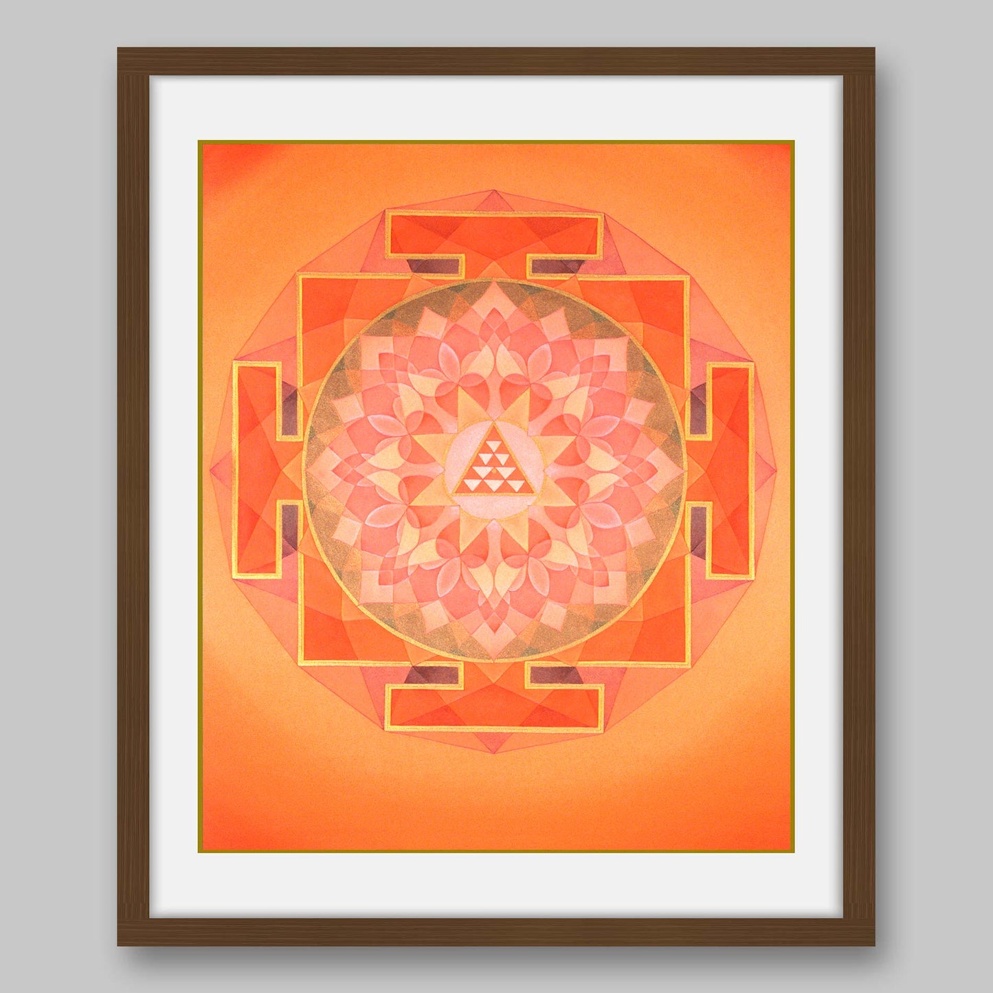Mars Yantra - High Quality Print of Artwork by Pieter Weltevrede - Home Decor - Sagar World