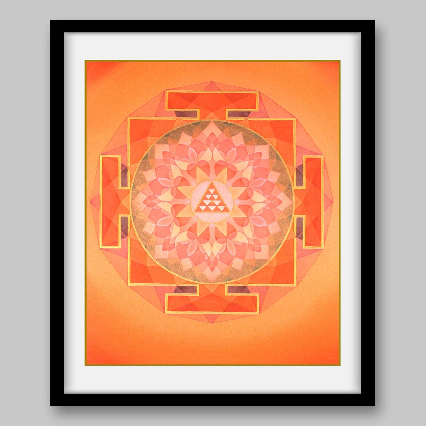 Mars Yantra - High Quality Print of Artwork by Pieter Weltevrede - Home Decor - Sagar World