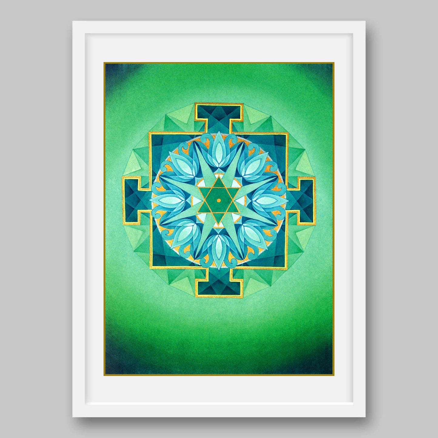 Mercury Yantra – High Quality Print of Artwork by Pieter Weltevrede