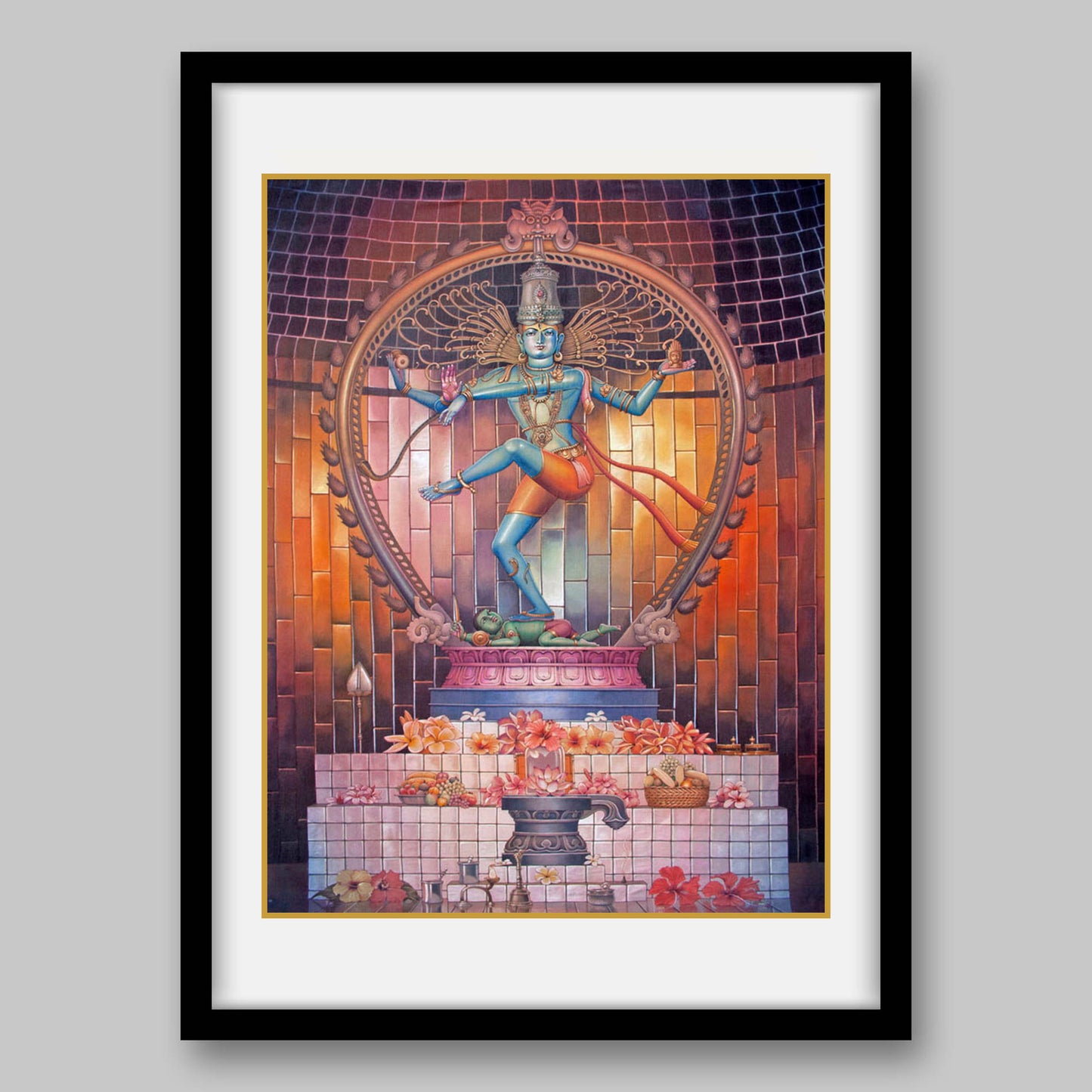 Nataraja – High Quality Print of Artwork by Pieter Weltevrede - Sagar World