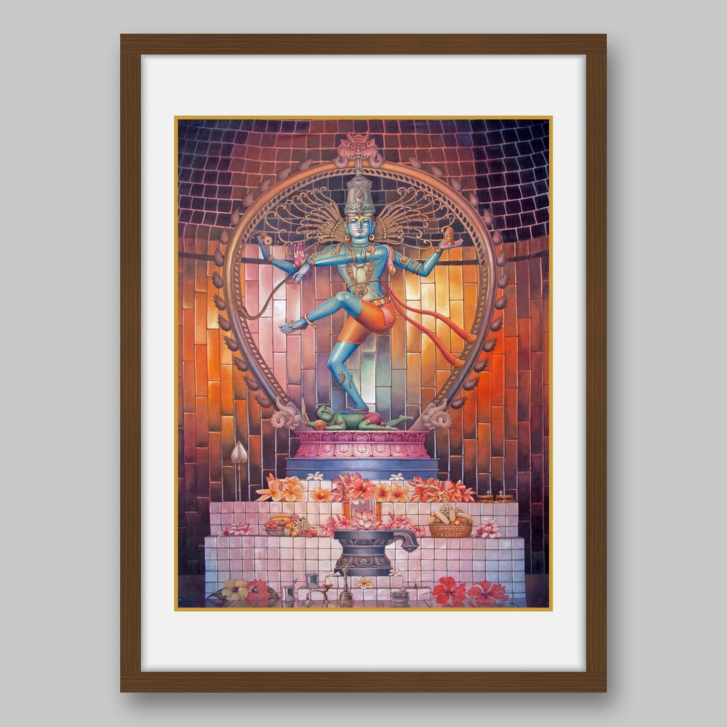 Nataraja – High Quality Print of Artwork by Pieter Weltevrede - Sagar World
