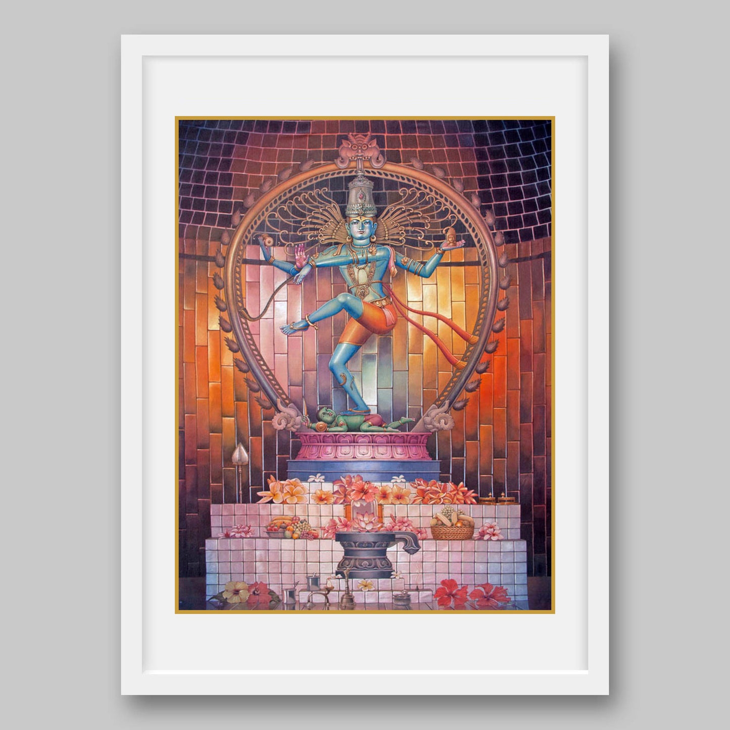 Nataraja – High Quality Print of Artwork by Pieter Weltevrede - Sagar World