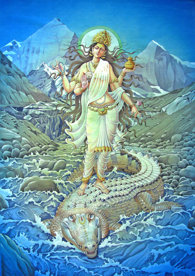 Ganga – High Quality Print of Artwork by Pieter Weltevrede