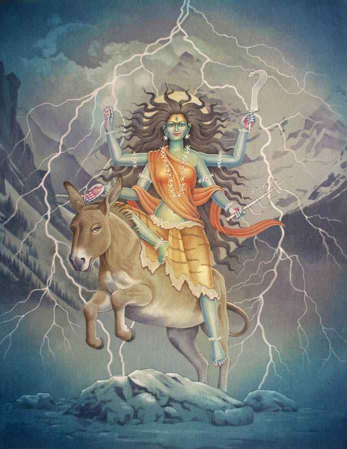 Kalaratri - High Quality Print of Artwork by Pieter Weltevrede