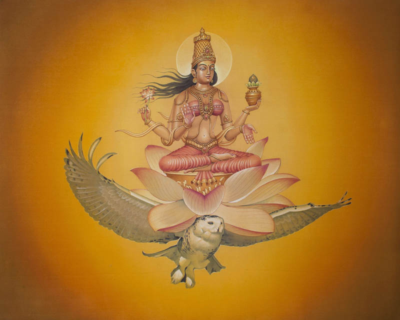 Lakshmi - High Quality Print of Artwork by Pieter Weltevrede