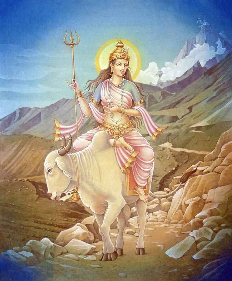 Maha Gauri- High Quality Print of Artwork by Pieter Weltevrede