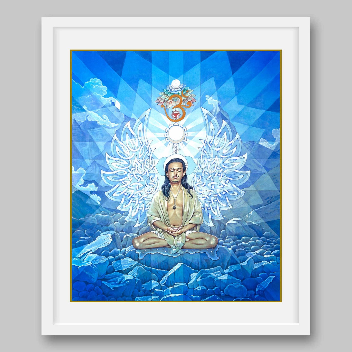 Rudra Granthi Yantra - High Quality Print of Artwork by Pieter Weltevrede - Home Decor - Sagar World