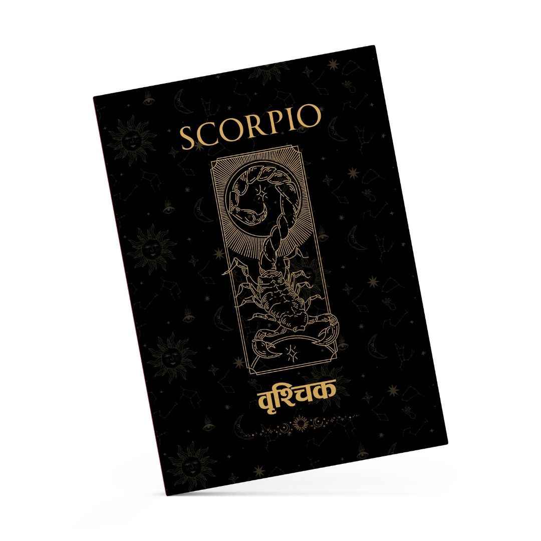 Vrishchik Moon Sign Personal Diary – Awaken Transformation, Passion & Hidden Depths