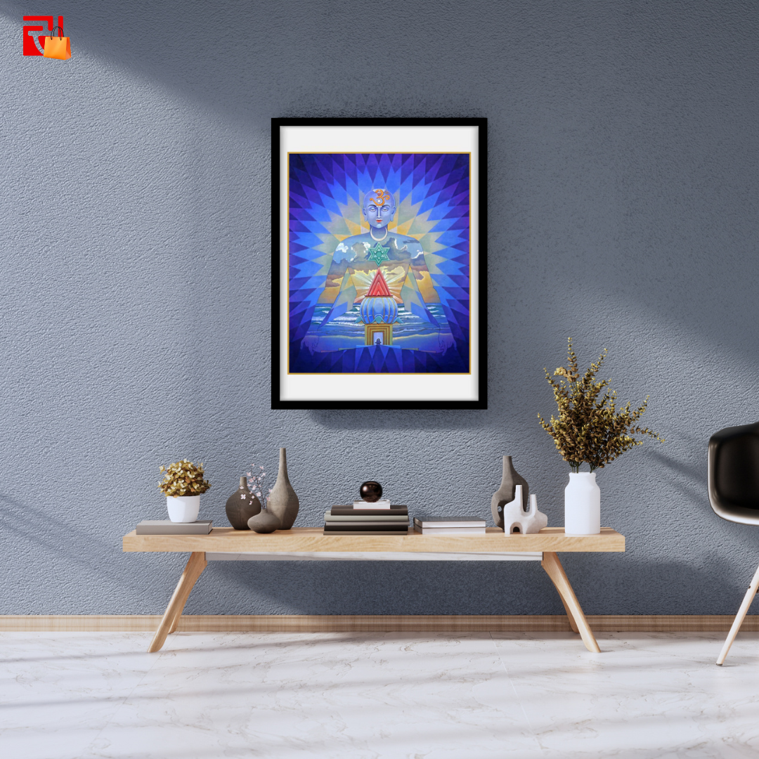 Seven Chakras – High Quality Print of Artwork by Pieter Weltevrede - Home Decor