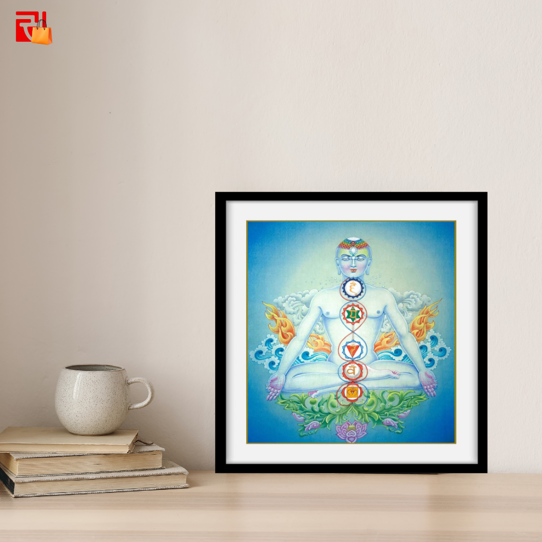 Seven Chakras – High Quality Print of Artwork by Pieter Weltevrede - Home Decor