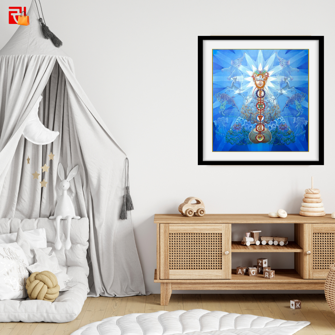 Seven Chakras – High Quality Print of Artwork by Pieter Weltevrede