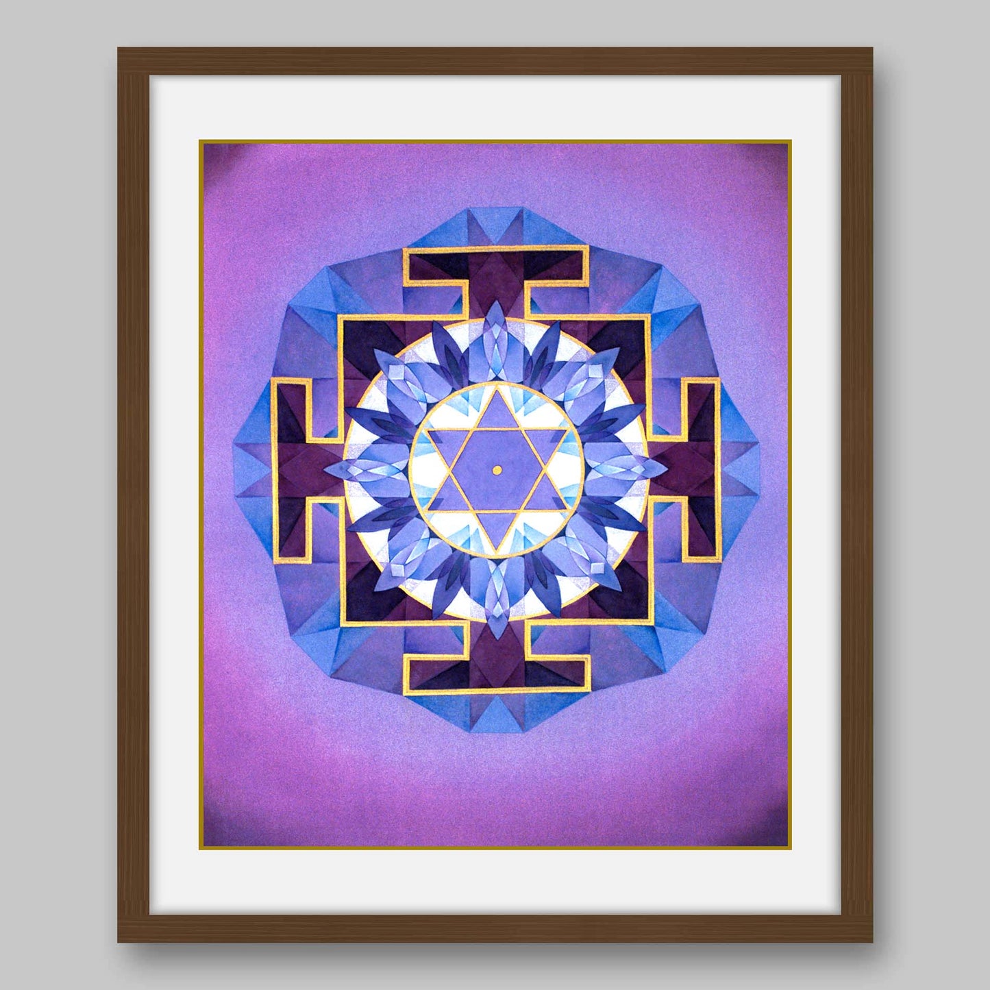 Saturn Yantra – High Quality Print of Artwork by Pieter Weltevrede - Home Decor - Sagar World