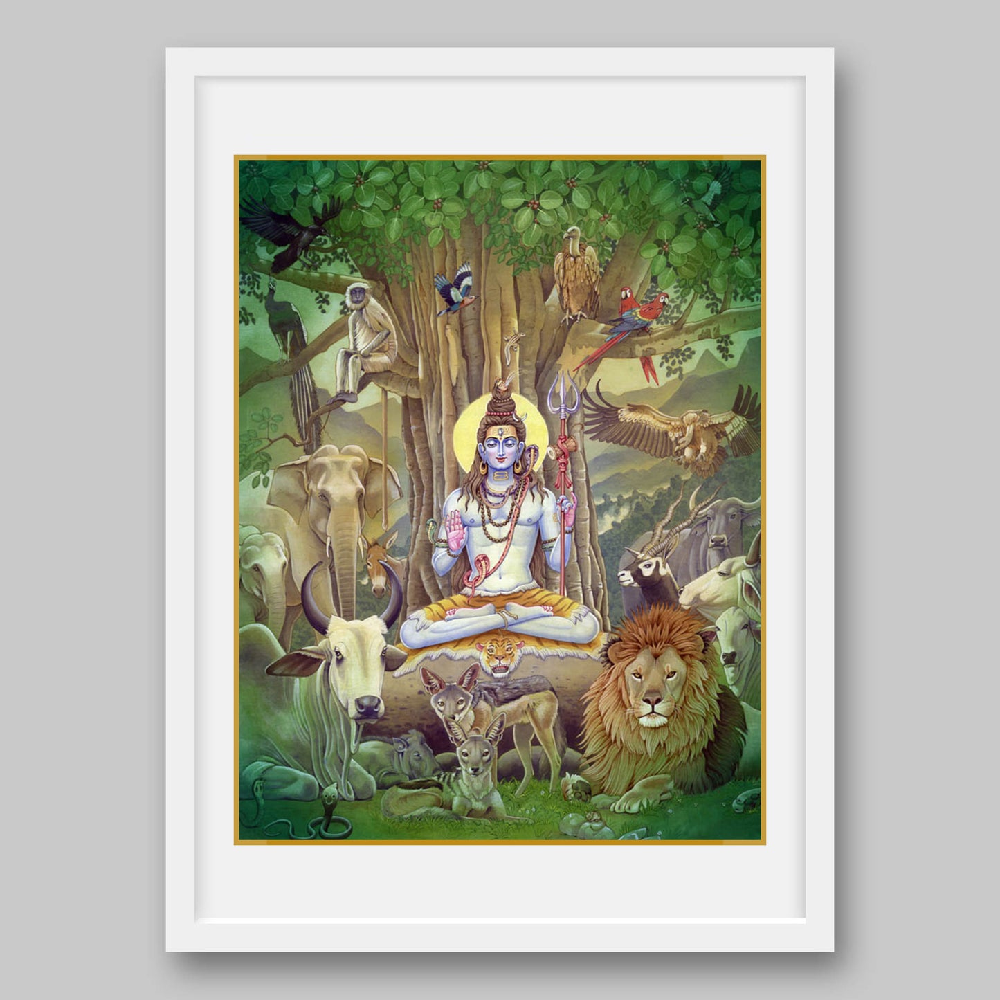 Shiva – High Quality Print of Artwork by Pieter Weltevrede - Sagar World