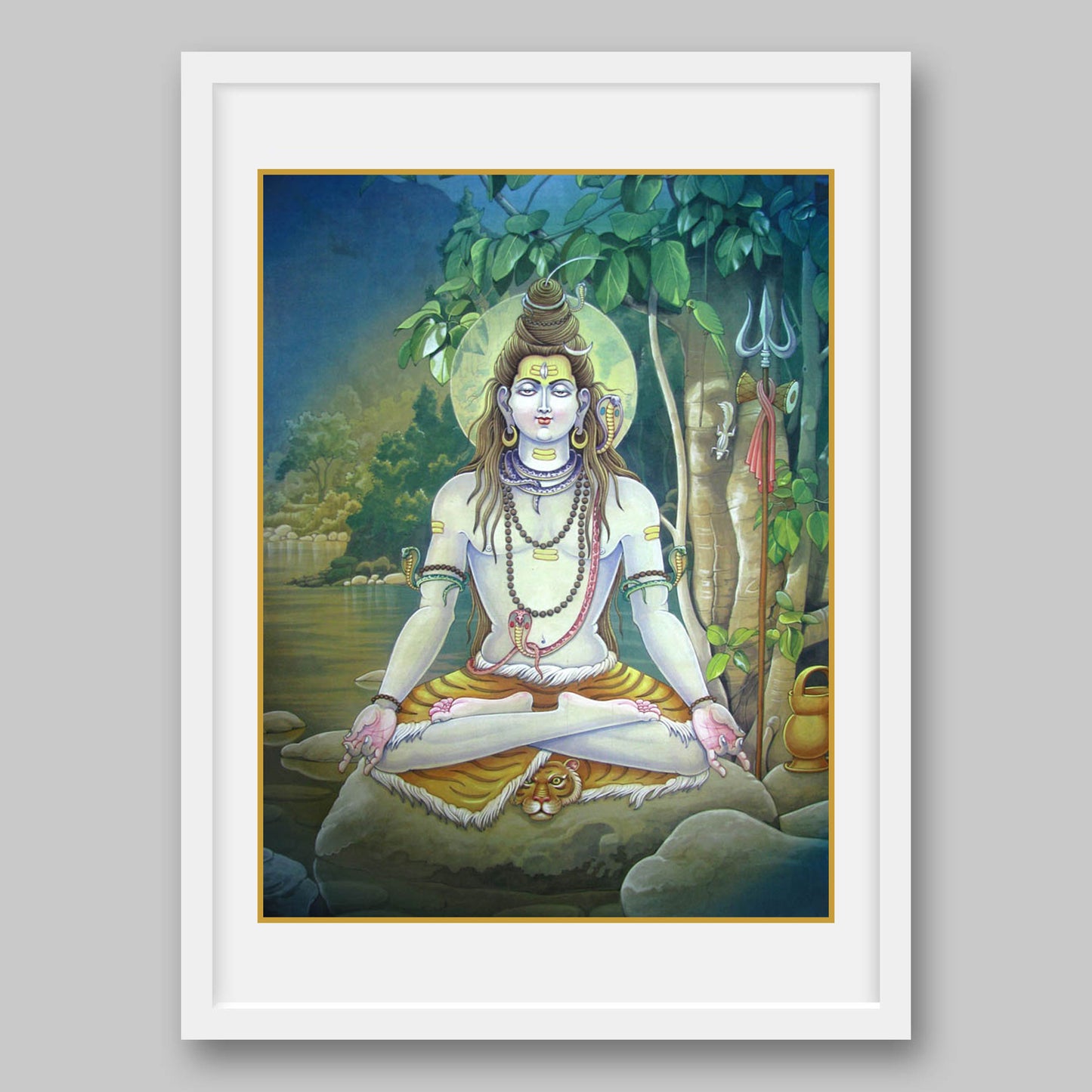Shiva – High Quality Print of Artwork by Pieter Weltevrede - Sagar World