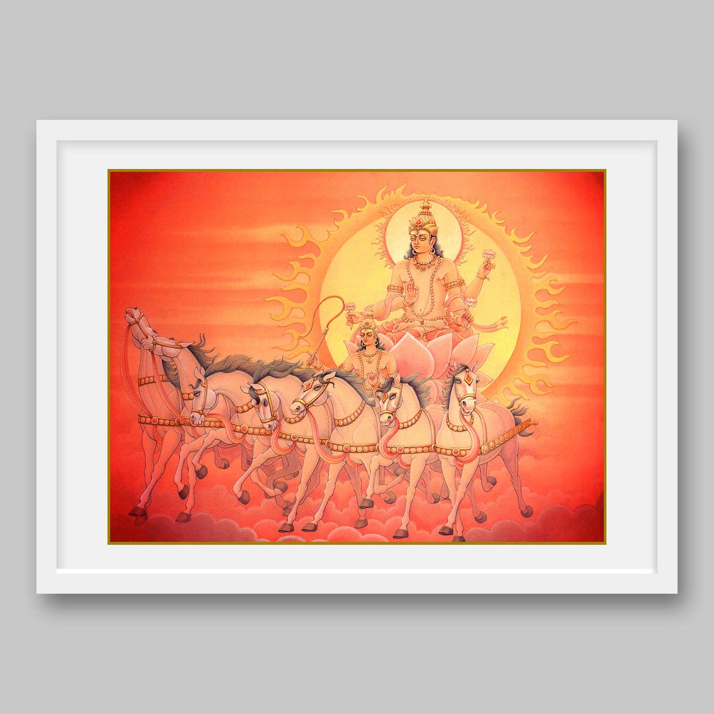 Surya - High Quality Print of Artwork by Pieter Weltevrede - Home Decor - Sagar World