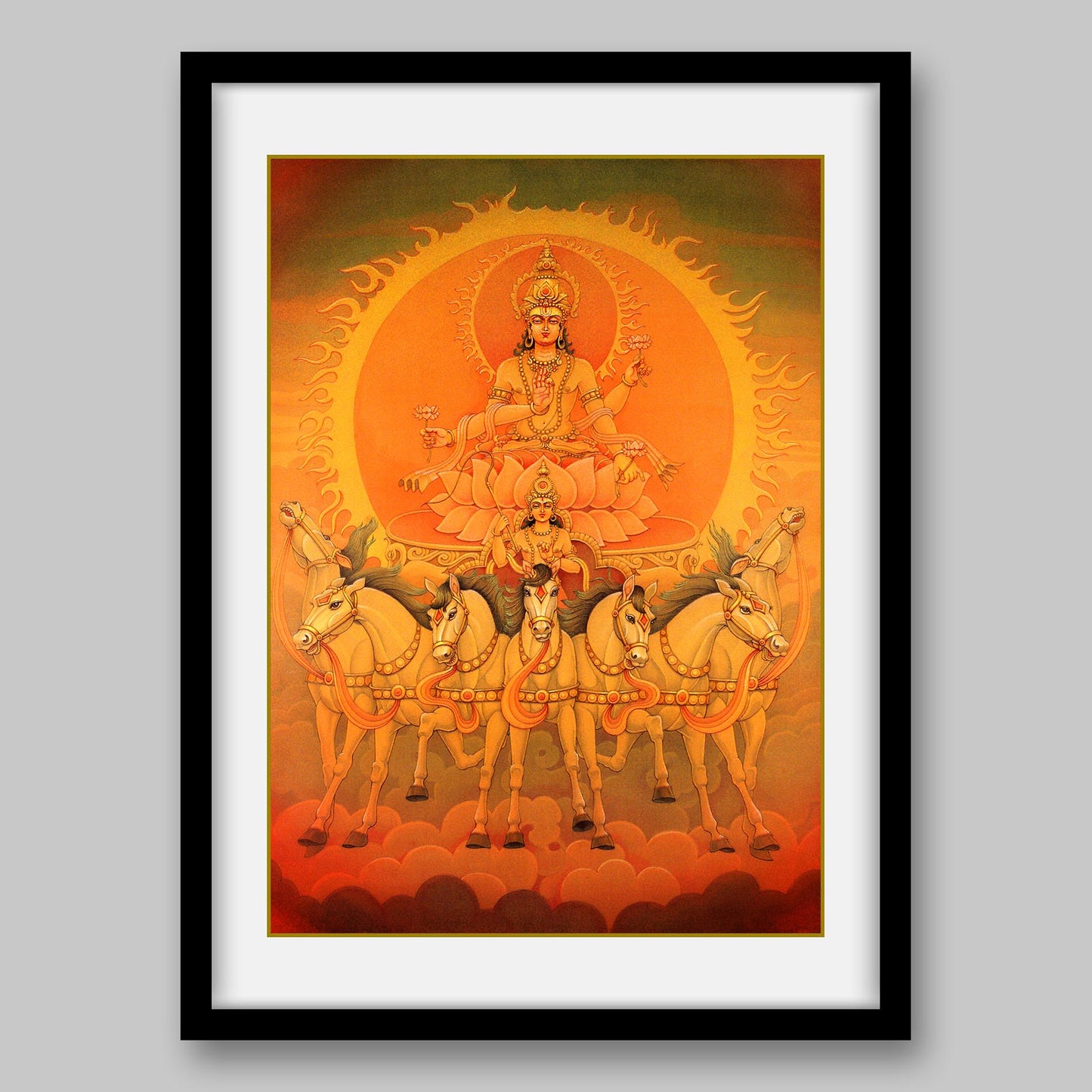 Surya - High Quality Print of Artwork by Pieter Weltevrede - Home Decor - Sagar World