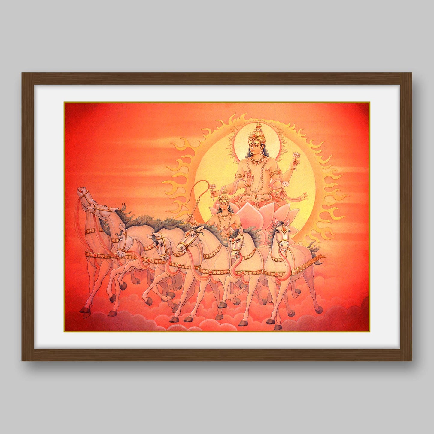 Surya - High Quality Print of Artwork by Pieter Weltevrede