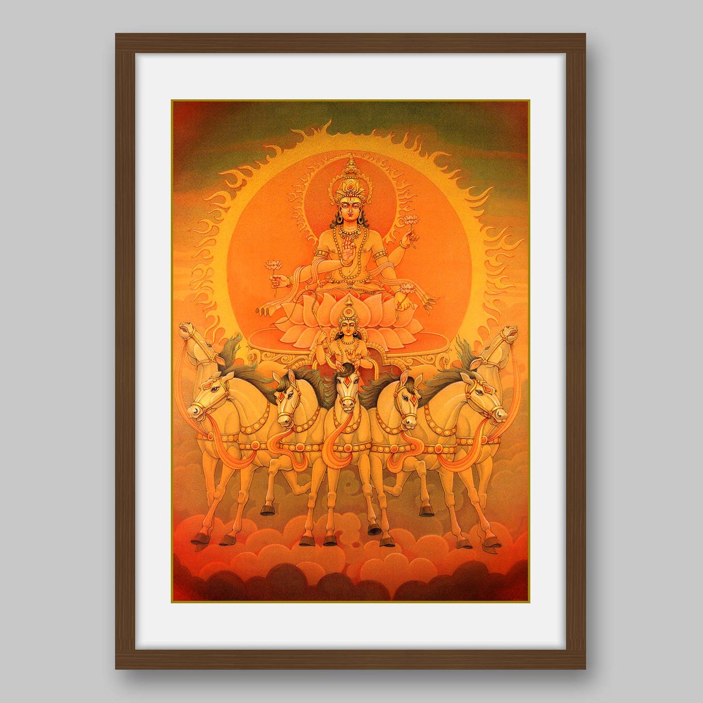 Surya - High Quality Print of Artwork by Pieter Weltevrede - Home Decor - Sagar World