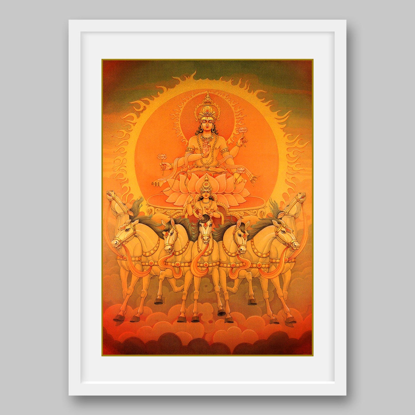 Surya - High Quality Print of Artwork by Pieter Weltevrede - Home Decor - Sagar World