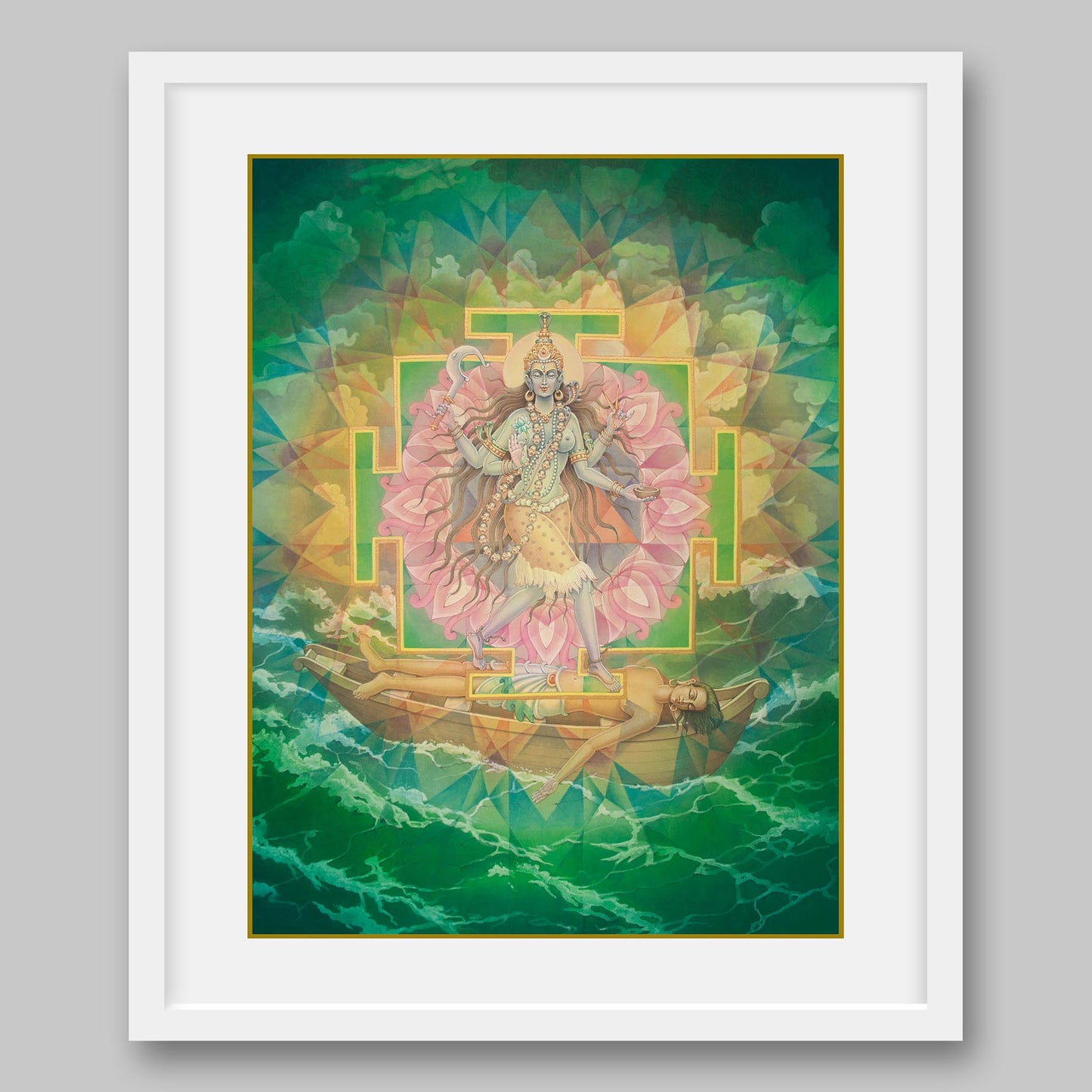 Tara – Yantra -High Quality Print of Artwork by Pieter Weltevrede - Home Decor - Sagar World
