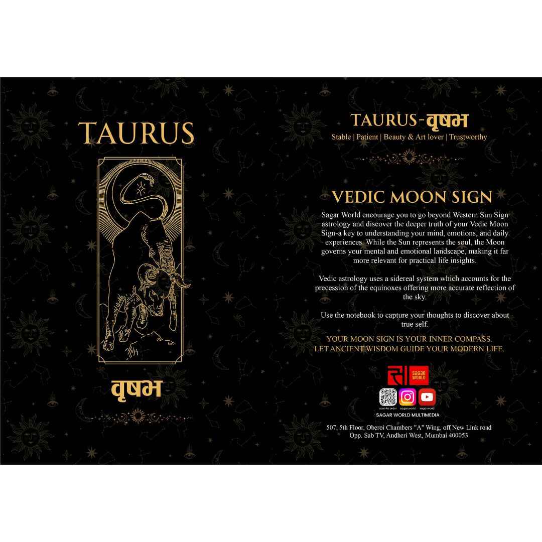 Vrishabh Moon Sign Personal Diary – Nurture Stability, Comfort & Inner Abundance
