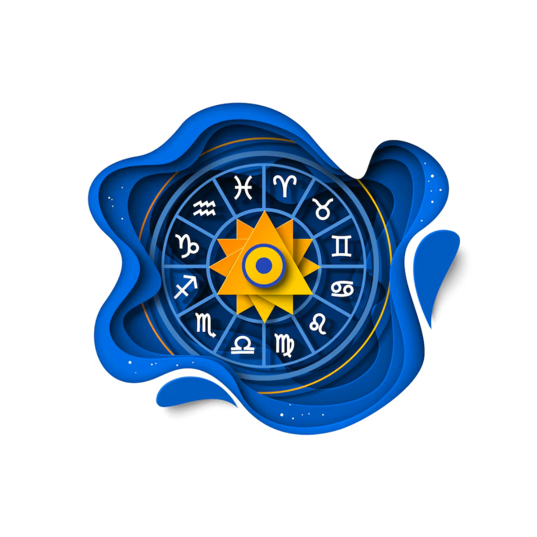 Colorful zodiac sign illustration representing Personalized Kundali by Prasad Anil Dandekar, ideal for astrology-based services.