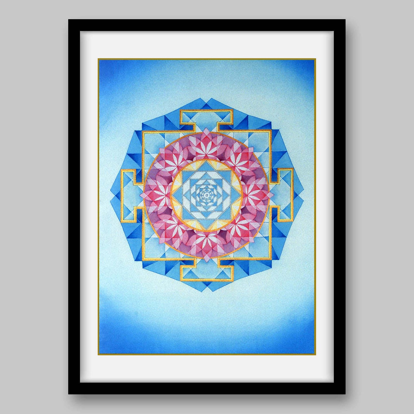 Venus Yantra - High Quality Print of Artwork by Pieter Weltevrede - Sagar World
