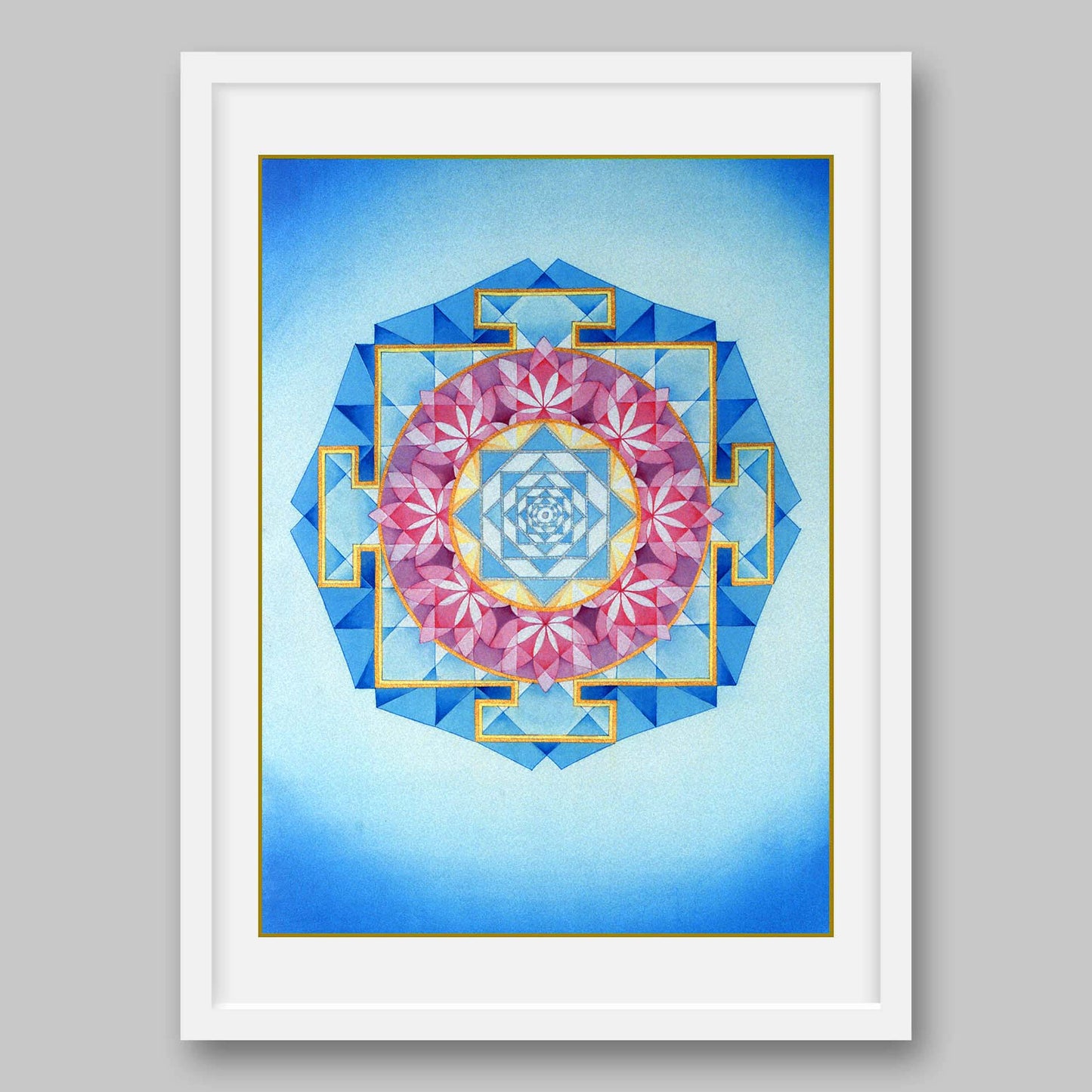 Venus Yantra - High Quality Print of Artwork by Pieter Weltevrede - Sagar World