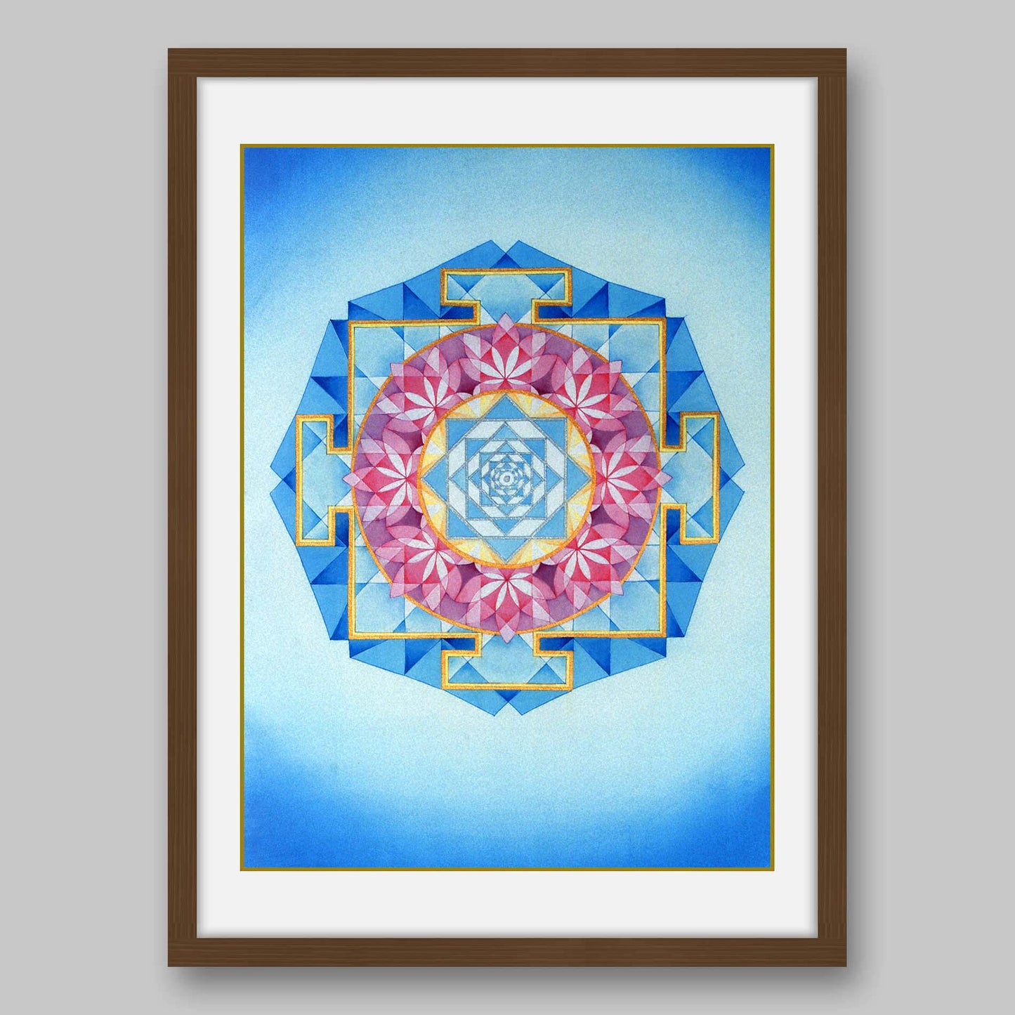 Venus Yantra - High Quality Print of Artwork by Pieter Weltevrede - Sagar World