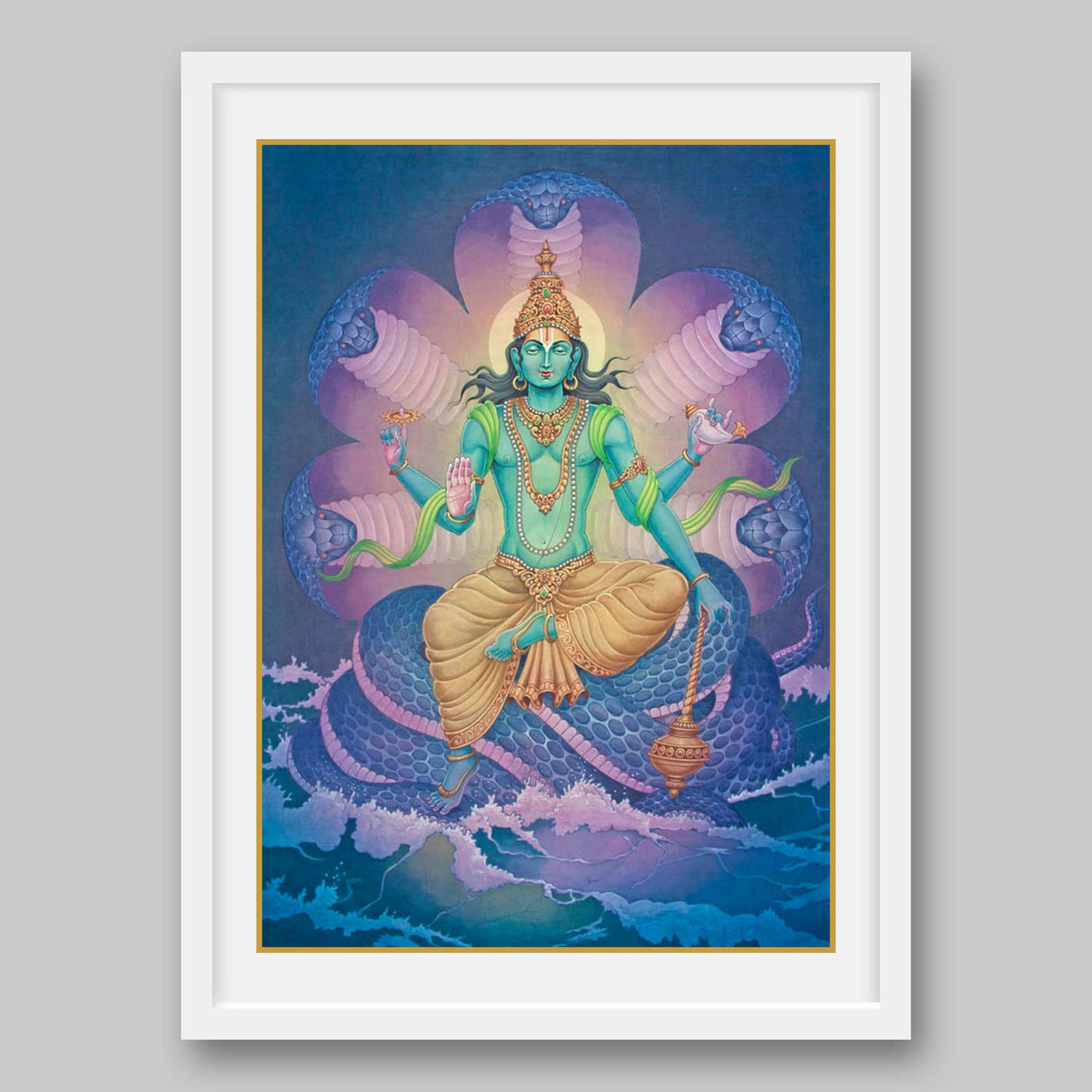 Vishnu – High Quality Print of Artwork by Pieter Weltevrede - Sagar World