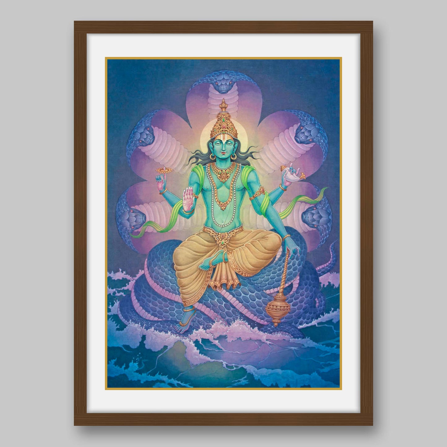 Vishnu – High Quality Print of Artwork by Pieter Weltevrede - Sagar World
