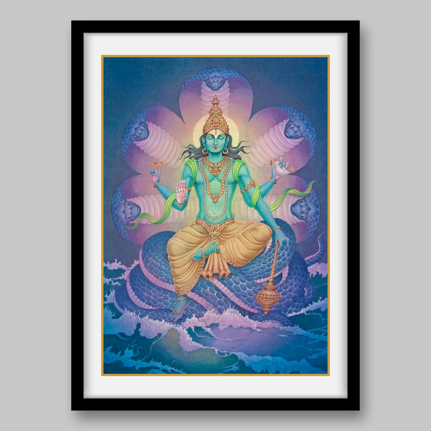 Vishnu – High Quality Print of Artwork by Pieter Weltevrede - Sagar World