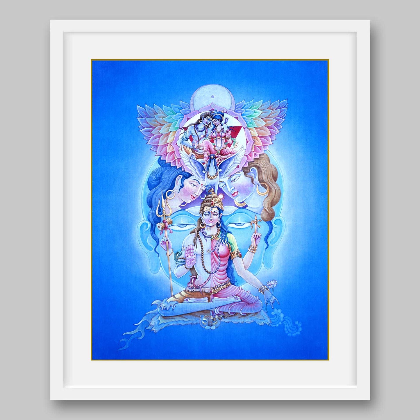 Ardhanarishwara – High Quality Print of Artwork by Pieter Weltevrede