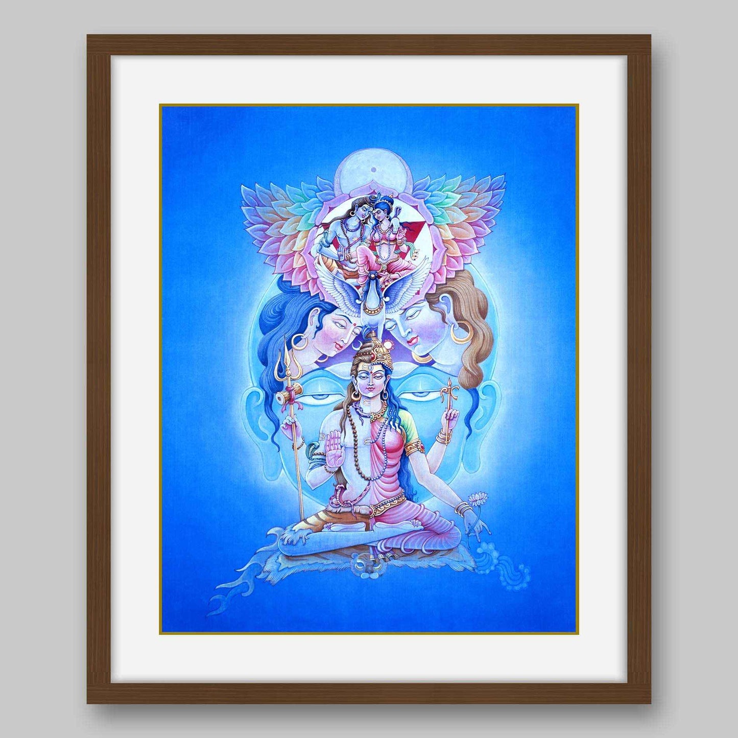 Ardhanarishwara – High Quality Print of Artwork by Pieter Weltevrede