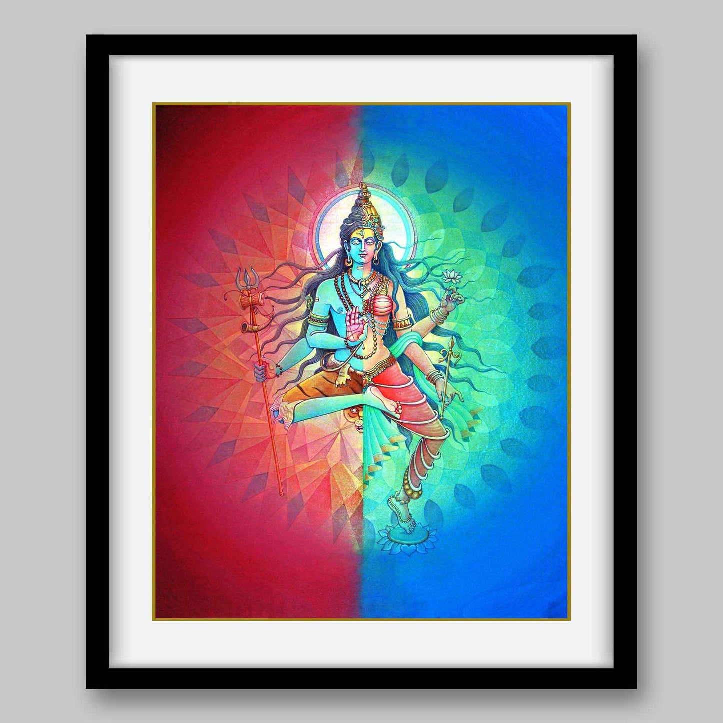 Ardhanarishwara – High Quality Print of Artwork by Pieter Weltevrede