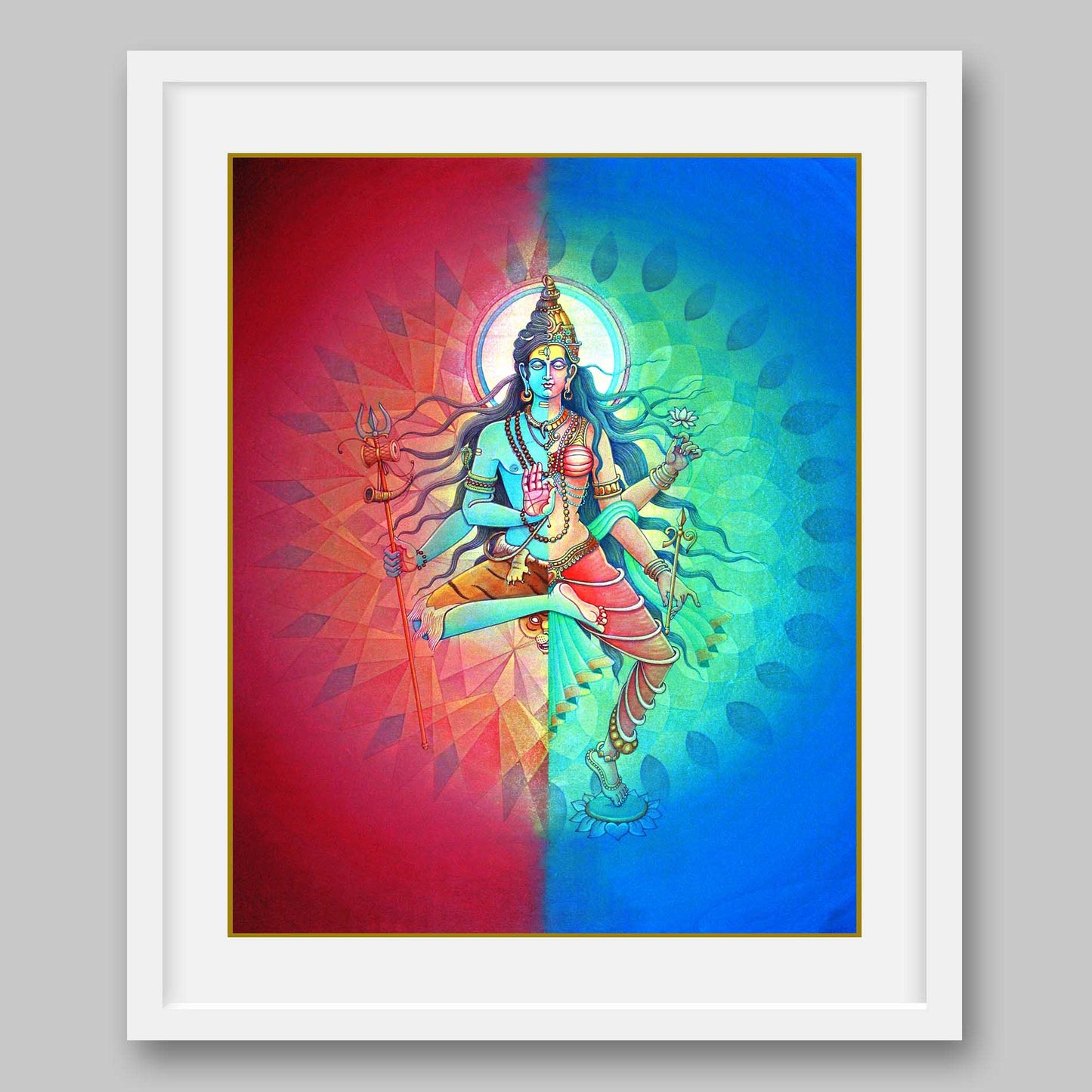 Ardhanarishwara – High Quality Print of Artwork by Pieter Weltevrede