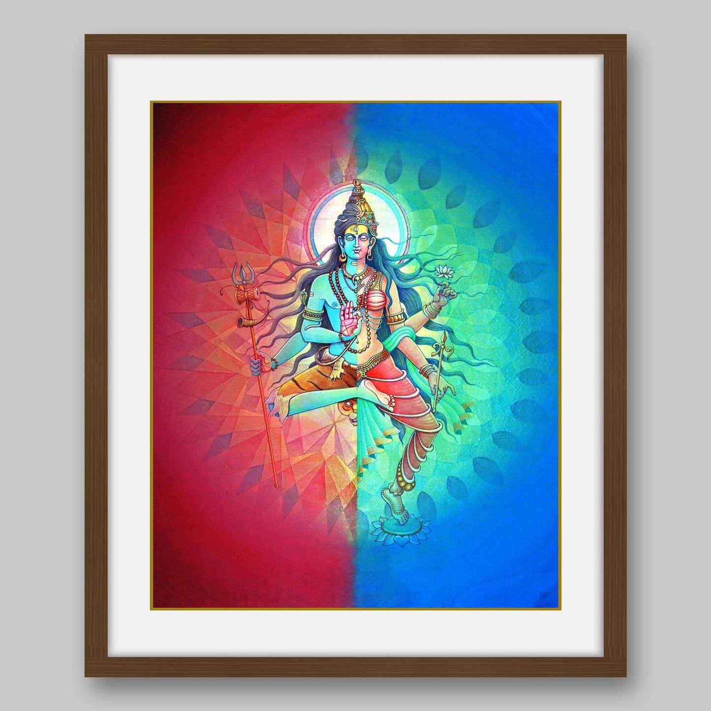 Ardhanarishwara – High Quality Print of Artwork by Pieter Weltevrede