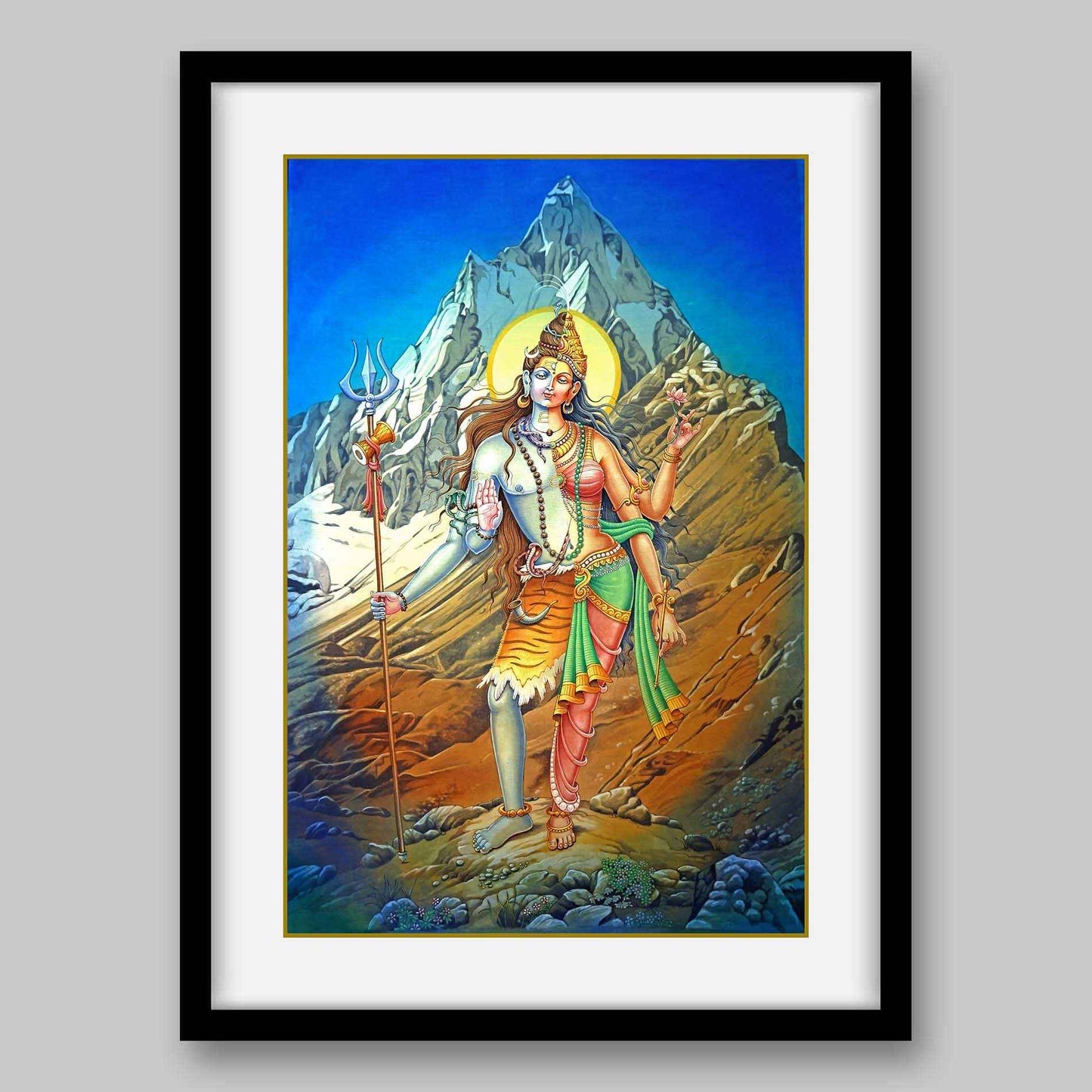 Ardhanarishwara – High Quality Print of Artwork by Pieter Weltevrede
