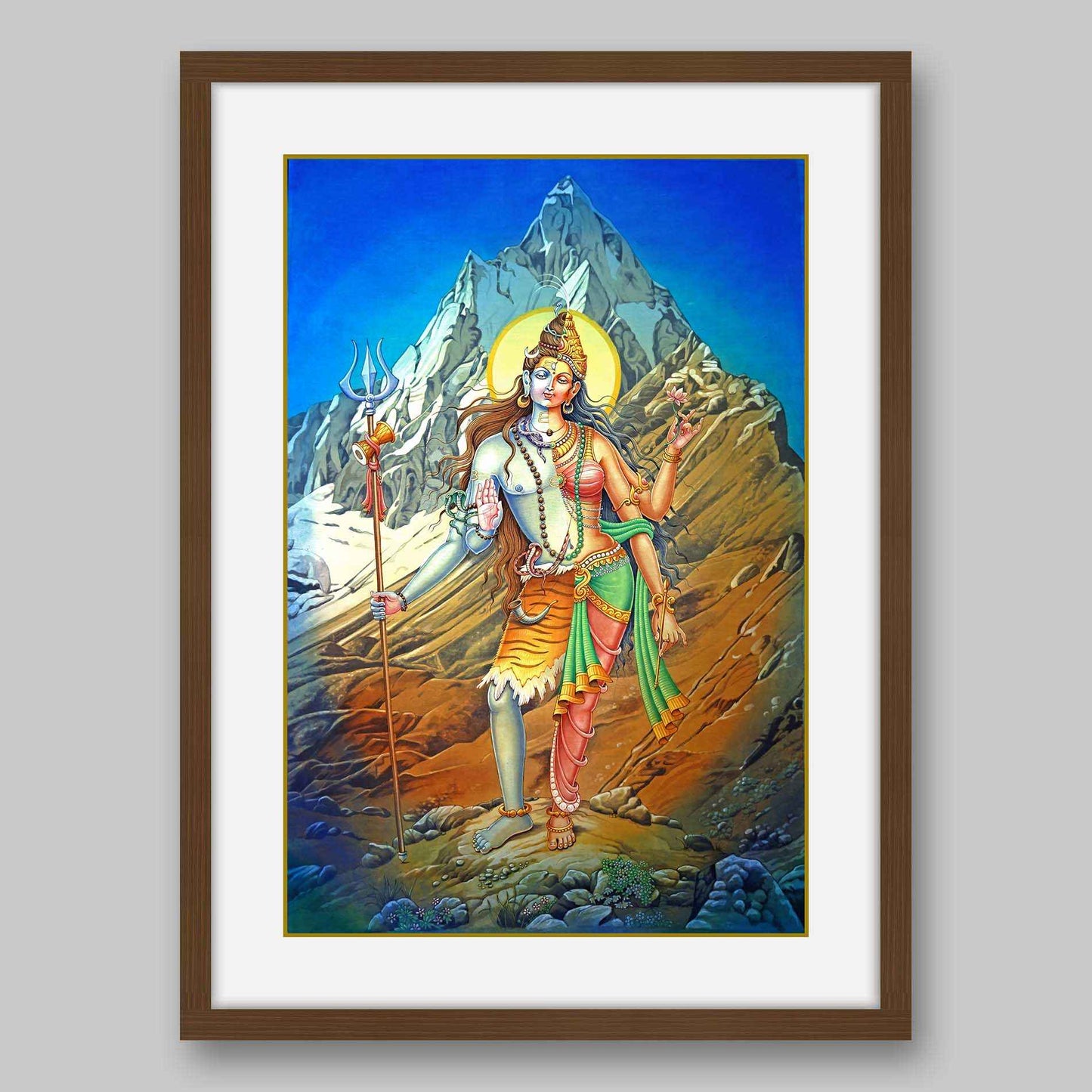 Ardhanarishwara – High Quality Print of Artwork by Pieter Weltevrede